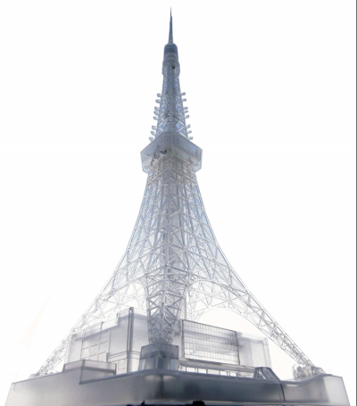 (해외) 도쿄 타워 2007 한정 크리스탈 피규어